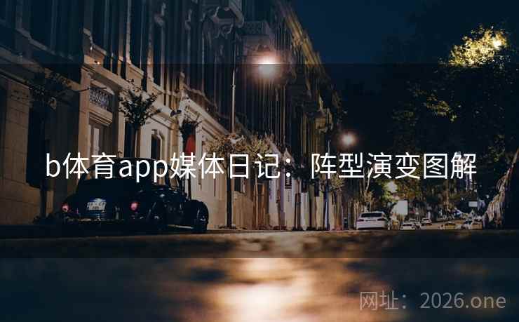 b体育app媒体日记：阵型演变图解