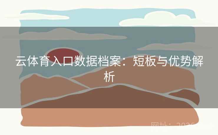 云体育入口数据档案：短板与优势解析