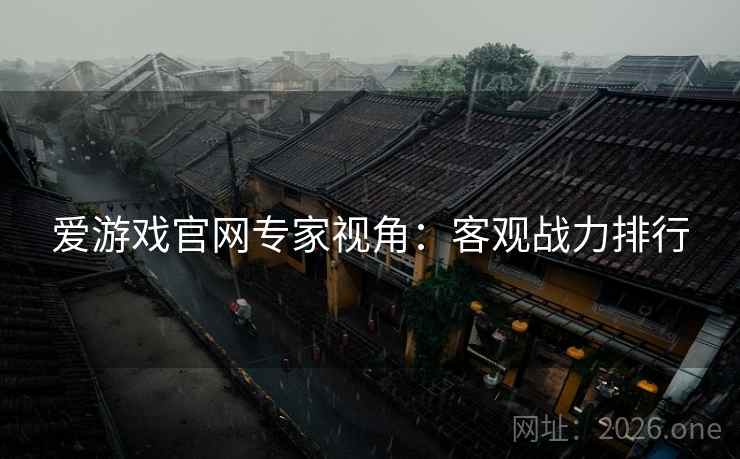 爱游戏官网专家视角：客观战力排行