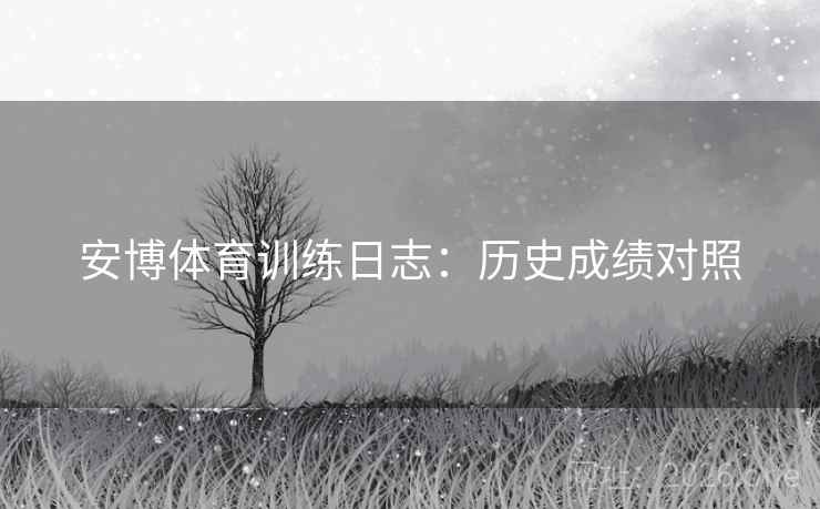安博体育训练日志:历史成绩对照
