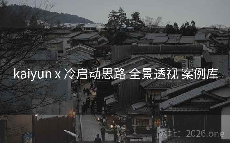 kaiyun x 冷启动思路 全景透视 案例库